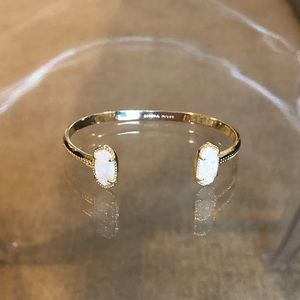 Kendra Scott Elton Cuff Bracelet Iridescent Drusy